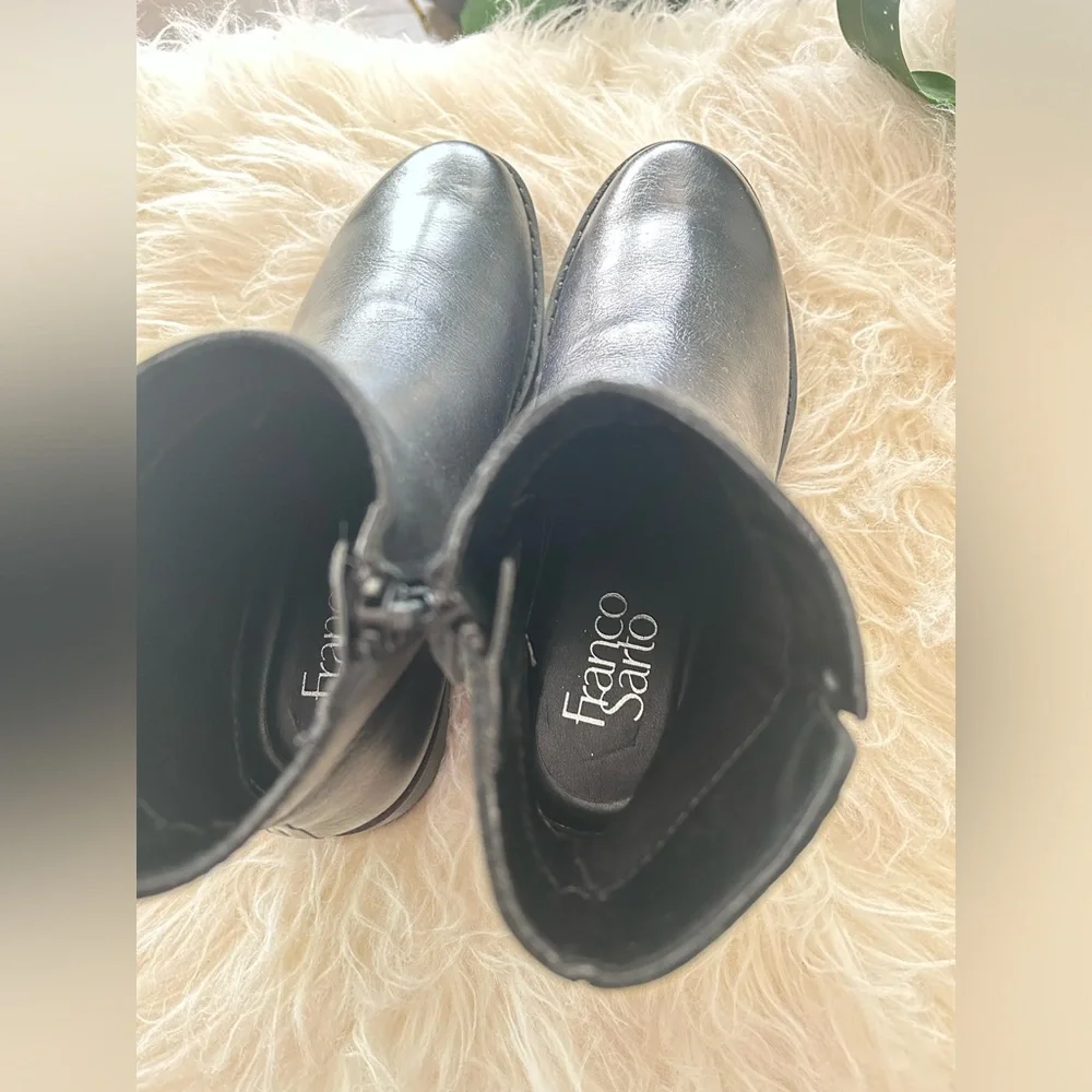 Franco Sarto Leather Boots size 5 new no box